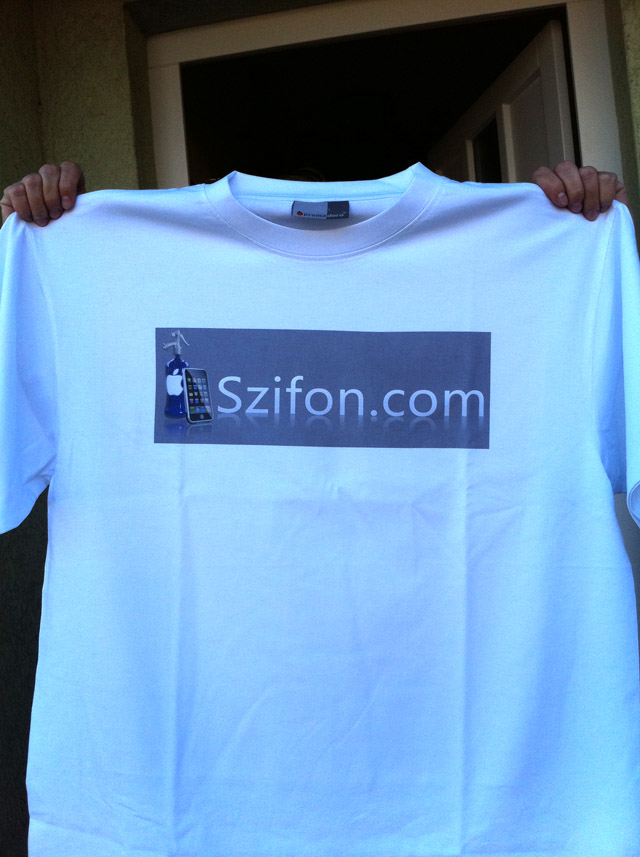 pólónyomtatás, ruházati dekoráció szifon.com póló